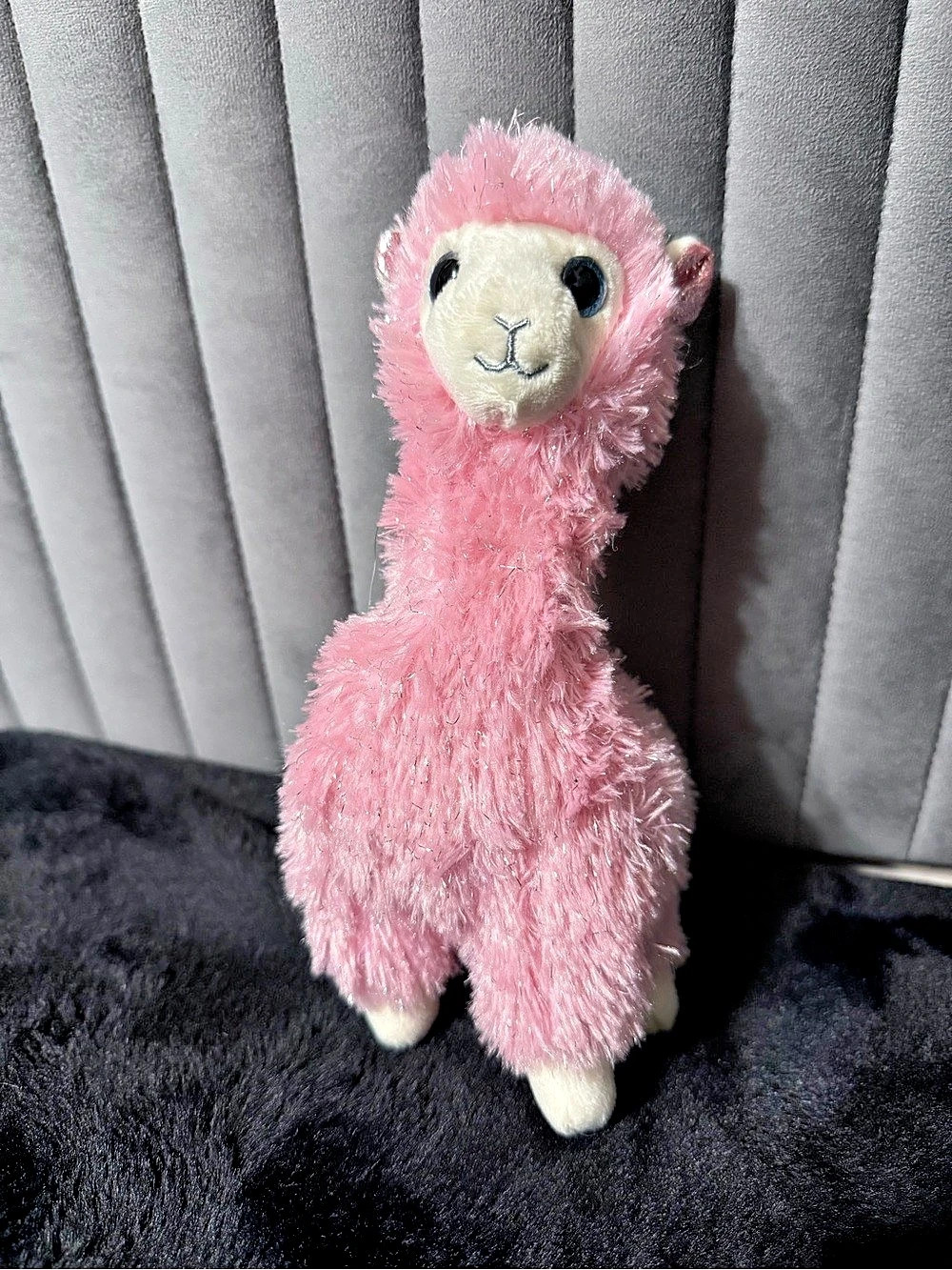 Ty Lana the Pink Llama / Llamacorn the Pink Llama Pink Plush Toy